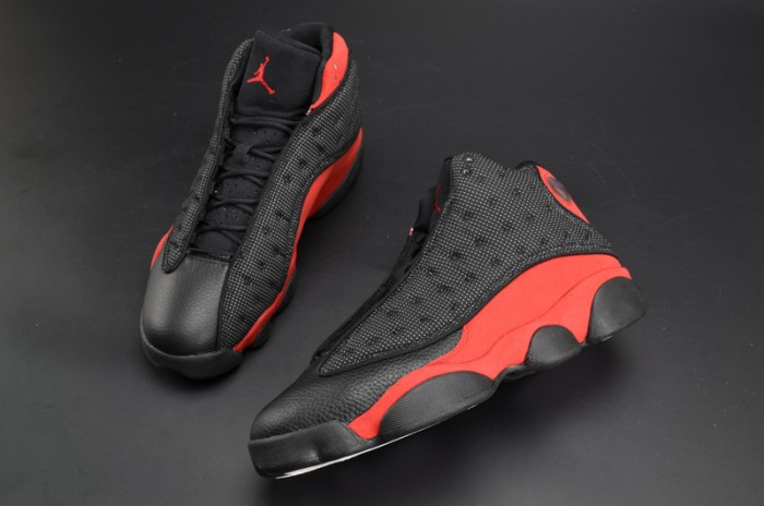 Air Jordan 13 Retro“Bred” black/ red mens 414571-004