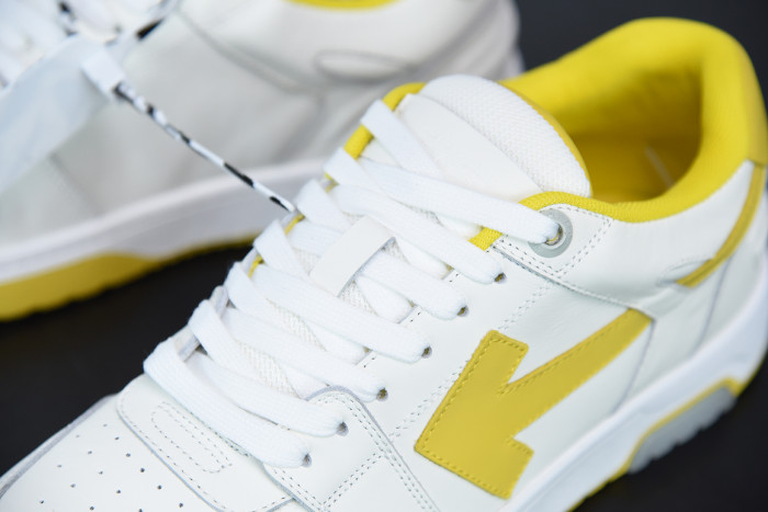 OFF WHITE™ C/O VIRGIL ABLOH OUT OF OFFICE LOW-TOP LEATHER SNEAKERS "OOO"