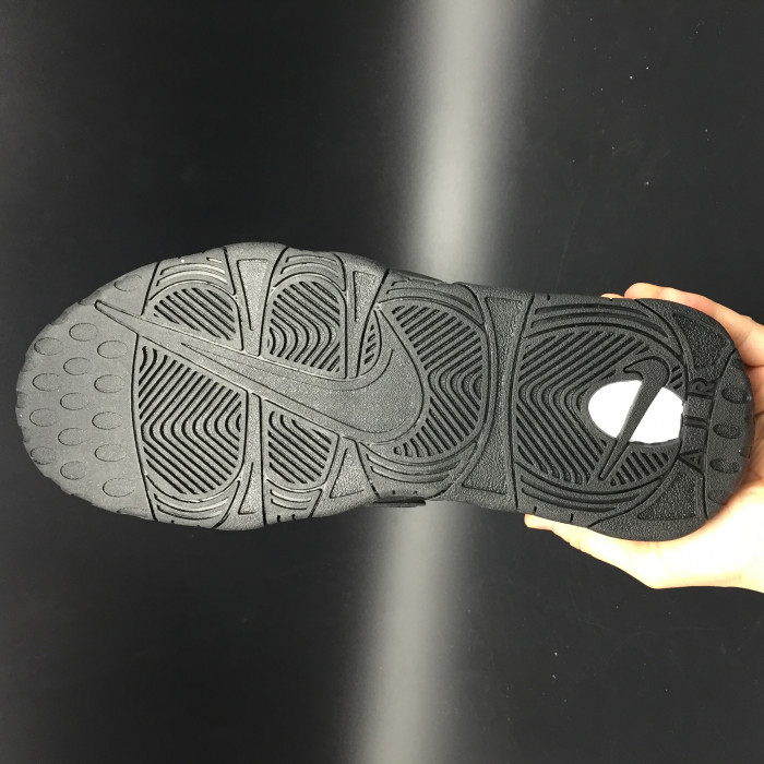 Nike Air More Uptempo “Triple Black Reflective” 414962-004