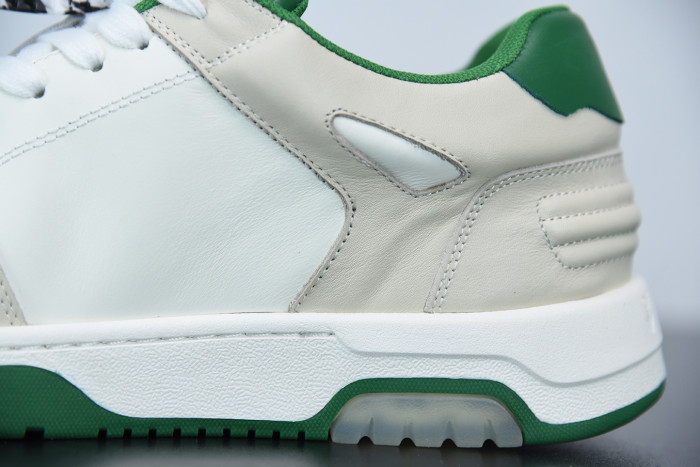 OFF WHITE™ C/O VIRGIL ABLOH OUT OF OFFICE LOW-TOP LEATHER SNEAKERS "OOO"