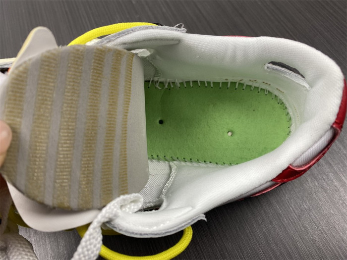 Off-White x Nike Blazer Low "White/University Red" DH7863-100