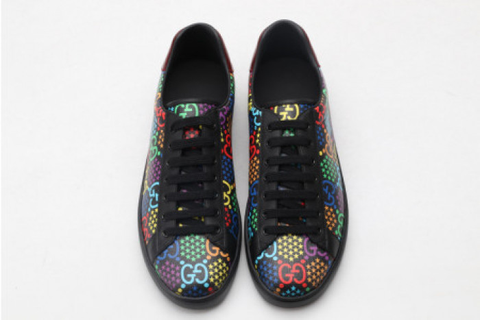 G*u*i ace embroidered low-top sneaker 610085 h2020 1110